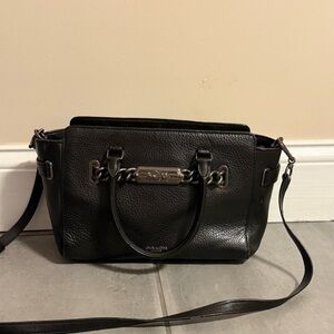 Coach Black Leather Purse